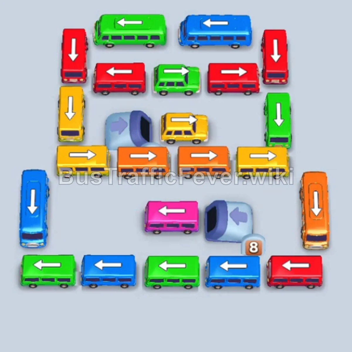 Bus Traffic Fever Level 106