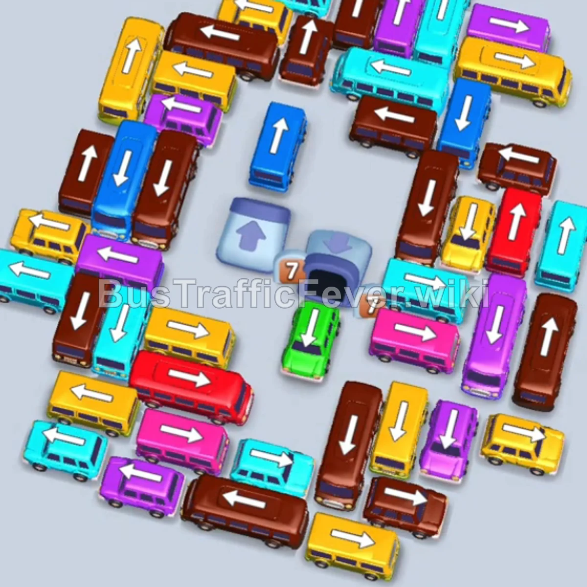 Bus Traffic Fever Level 108