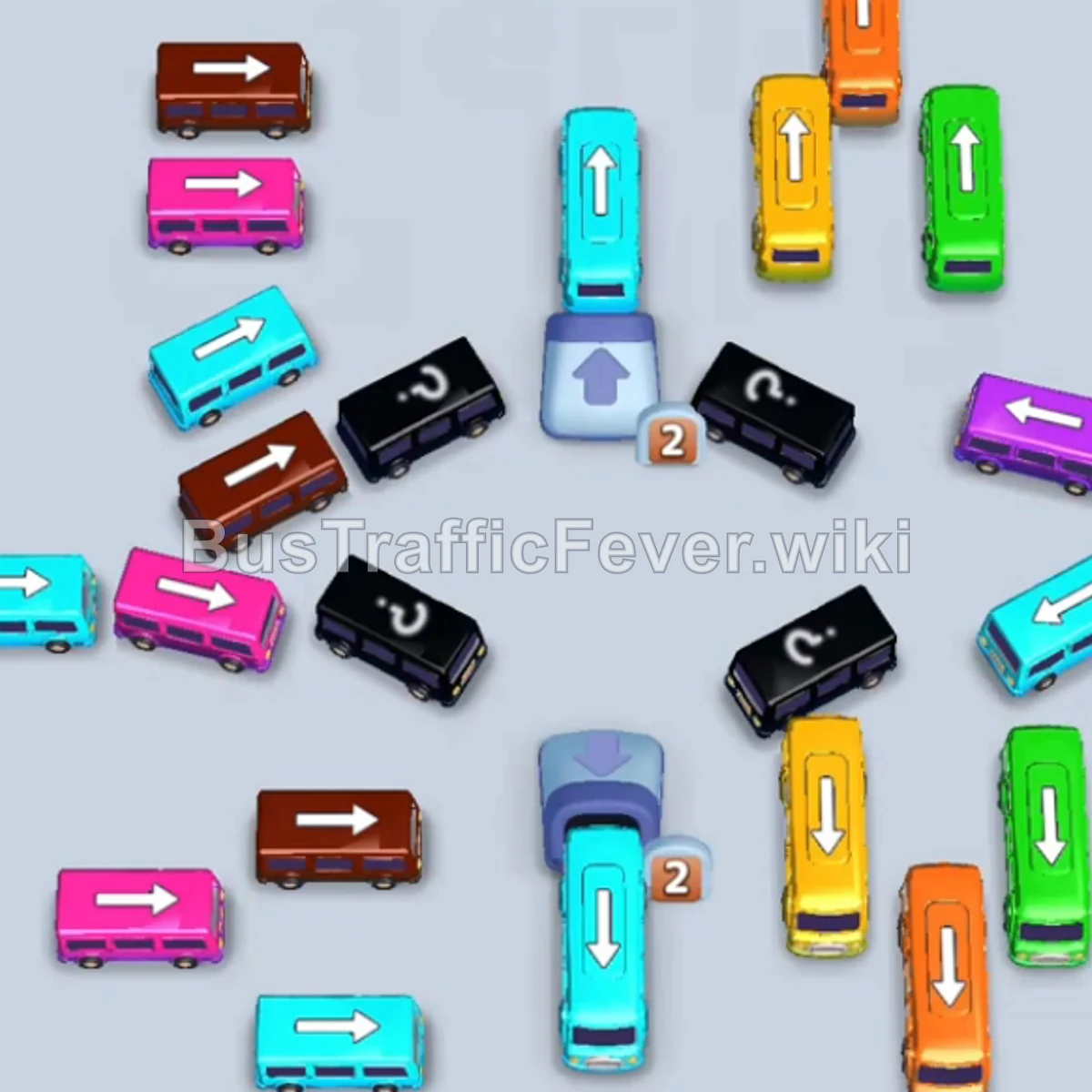 Bus Traffic Fever Level 112