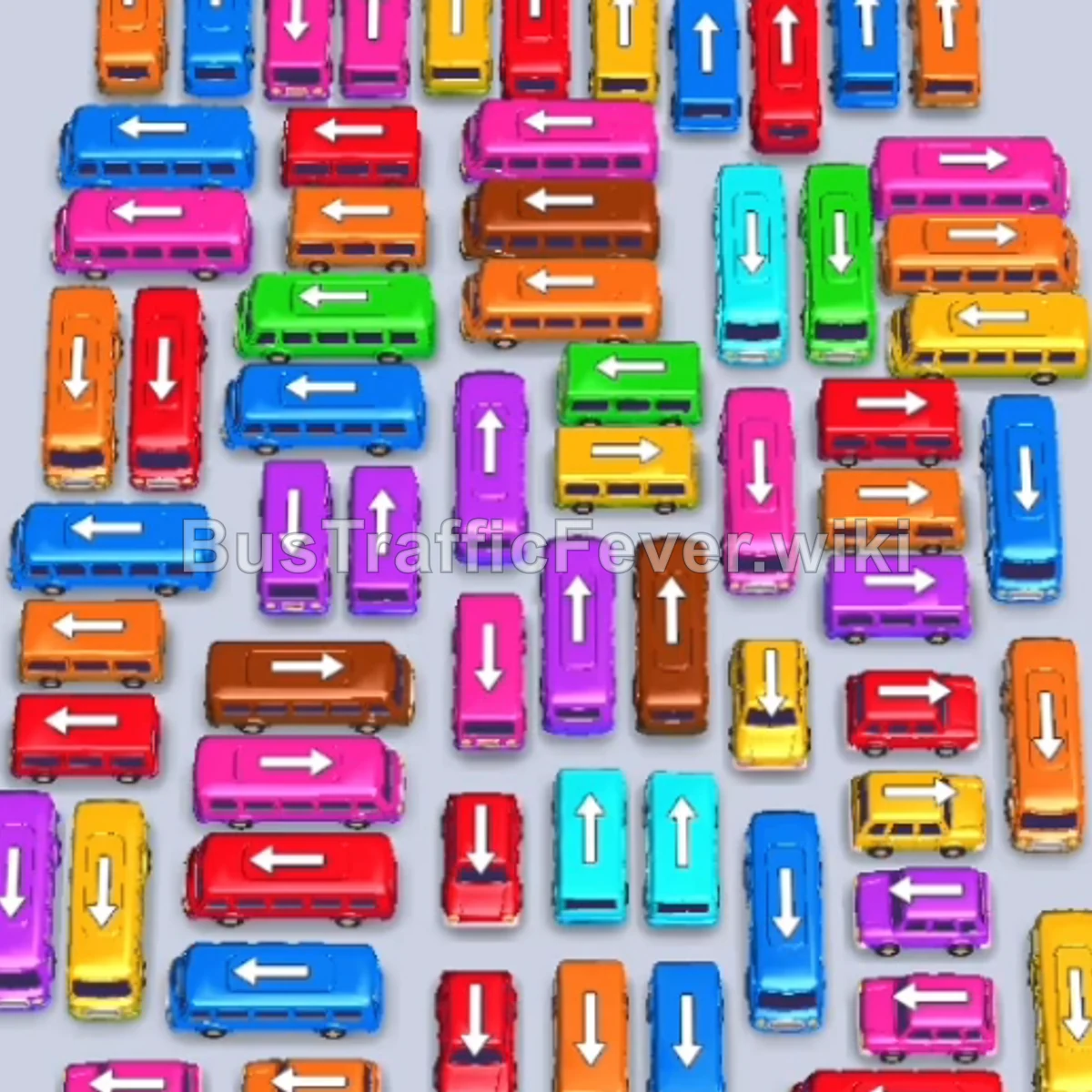 Bus Traffic Fever Level 124