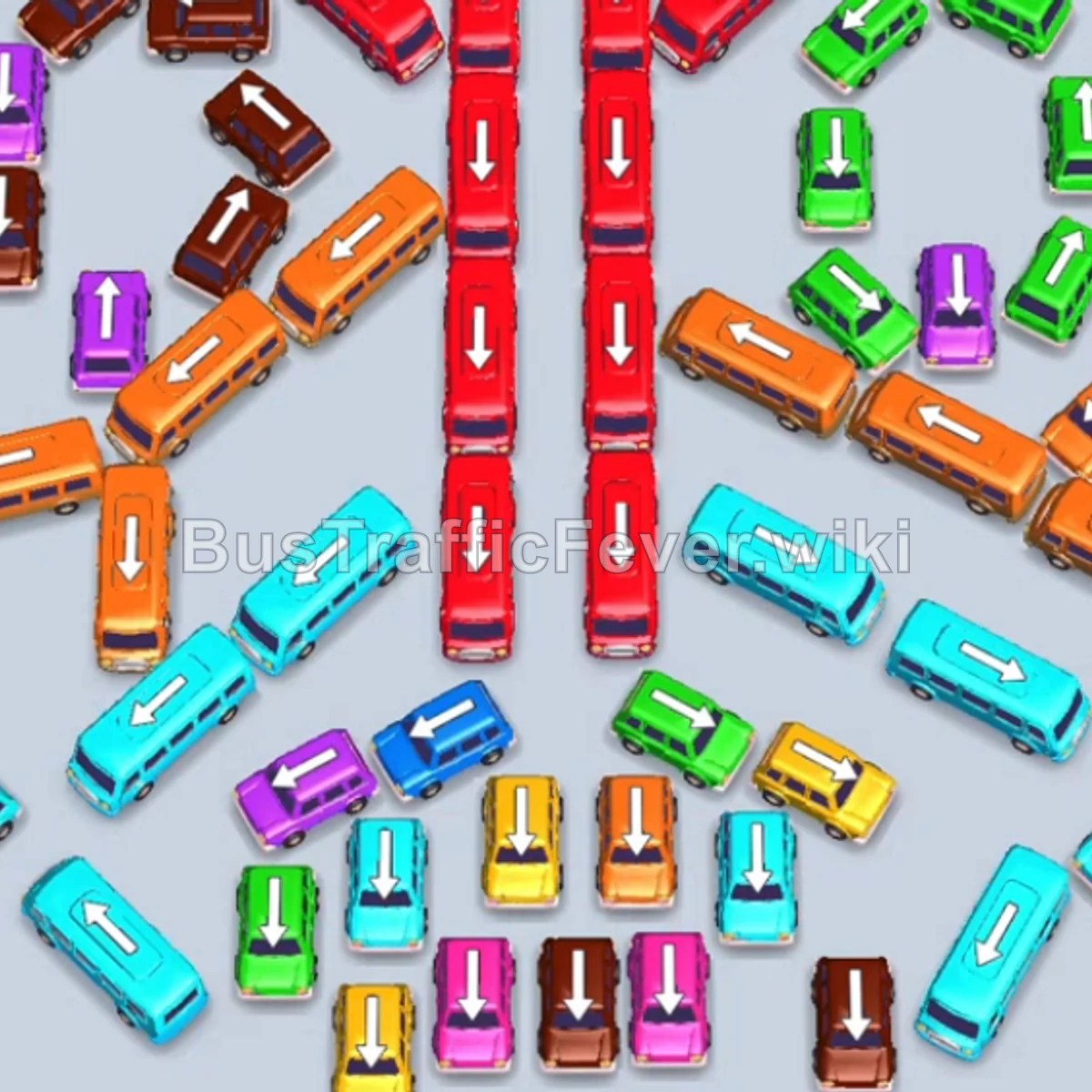 Bus Traffic Fever Level 132
