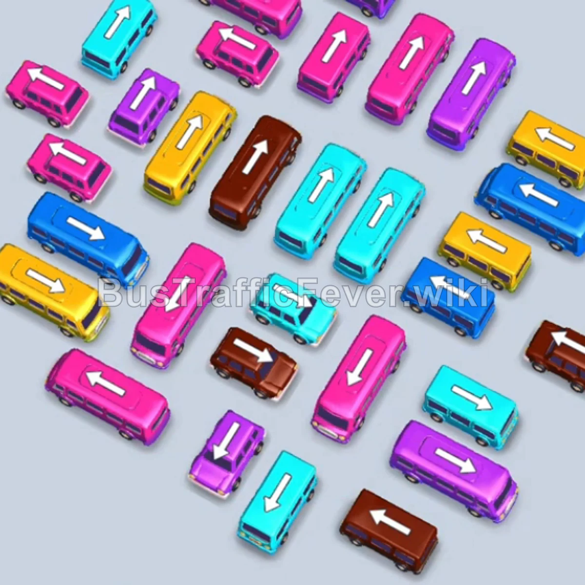 Bus Traffic Fever Level 135