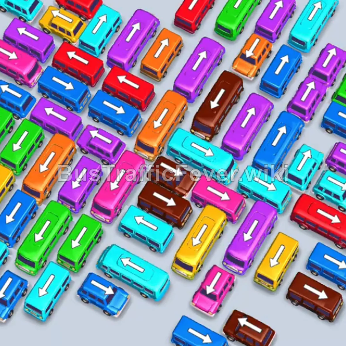 Bus Traffic Fever Level 136