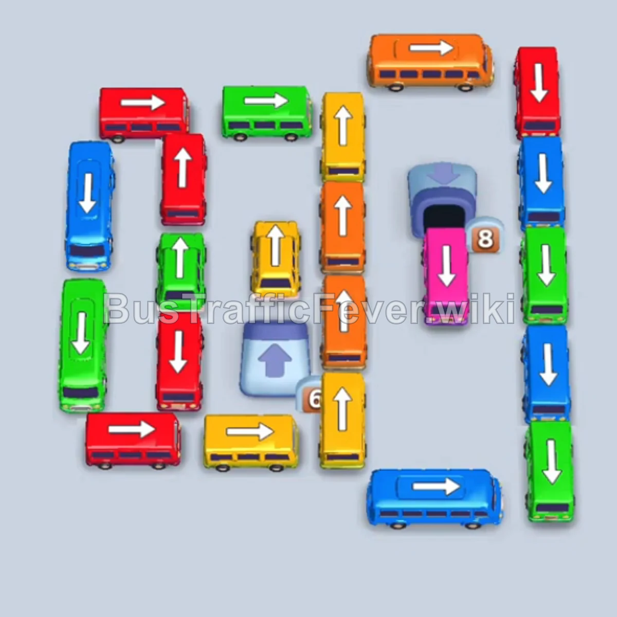 Bus Traffic Fever Level 137