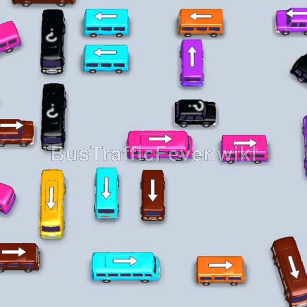 Bus Traffic Fever Level 140