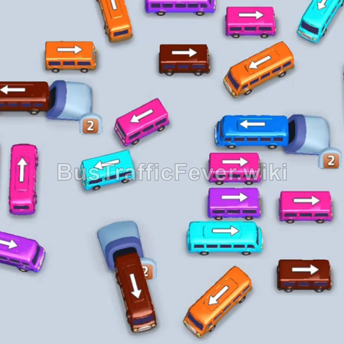 Bus Traffic Fever Level 142