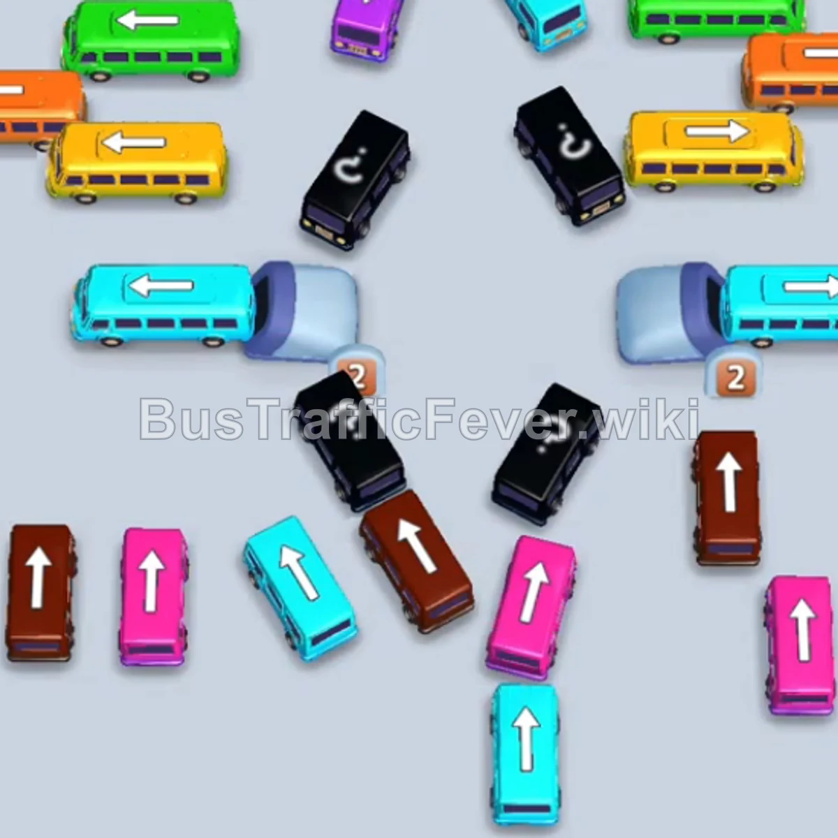 Bus Traffic Fever Level 143