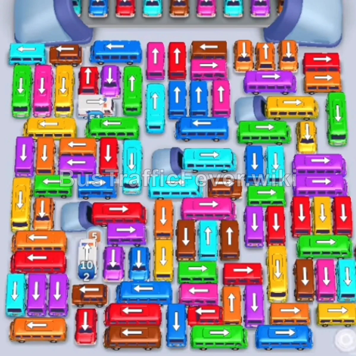 Bus Traffic Fever Level 154