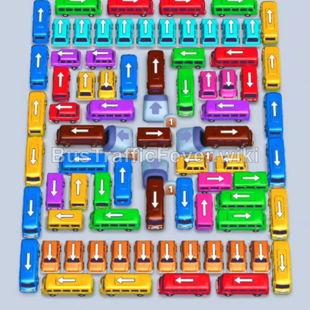 Bus Traffic Fever Level 157