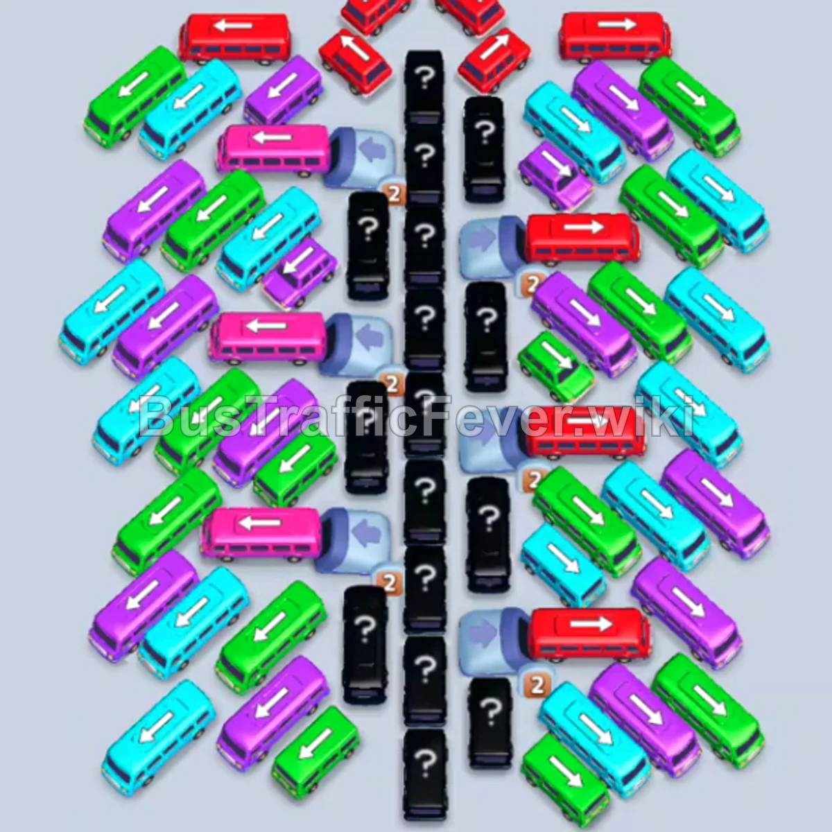 Bus Traffic Fever Level 159