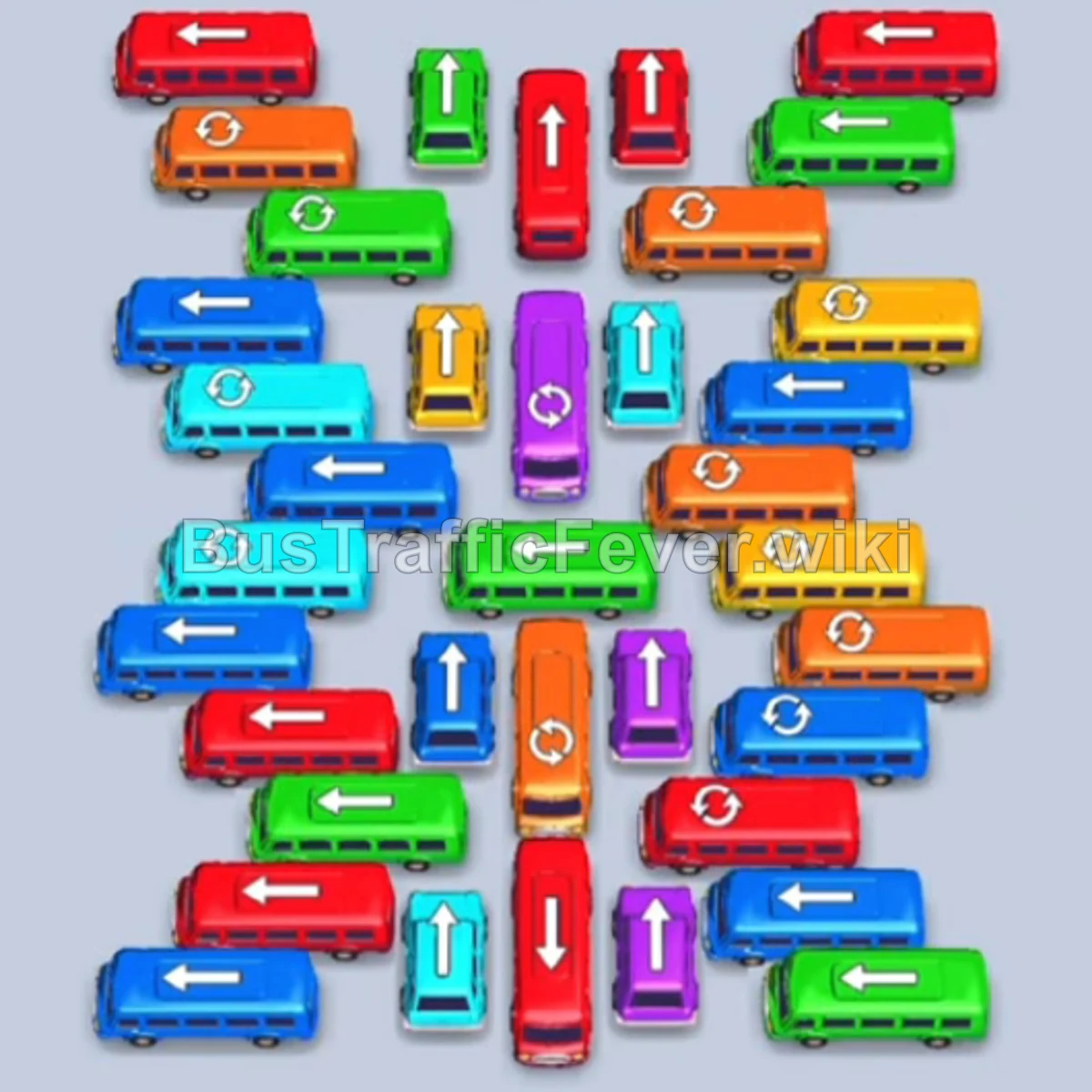 Bus Traffic Fever Level 162
