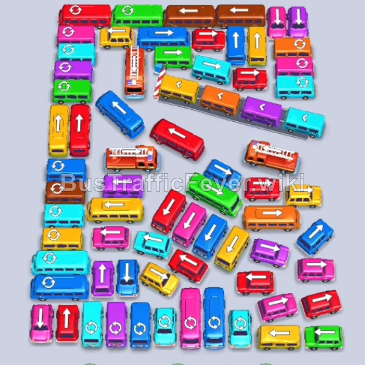 Bus Traffic Fever Level 164