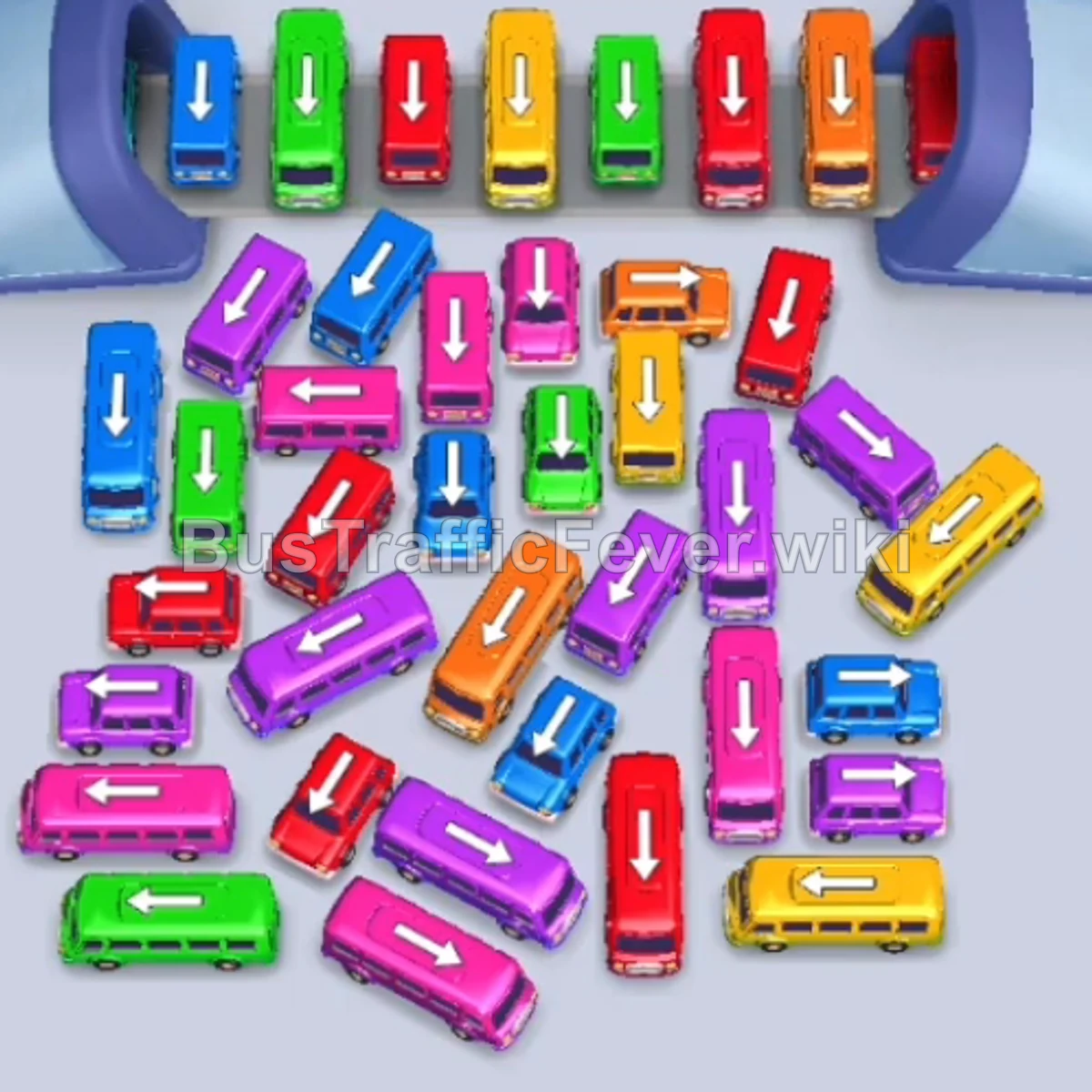 Bus Traffic Fever Level 166