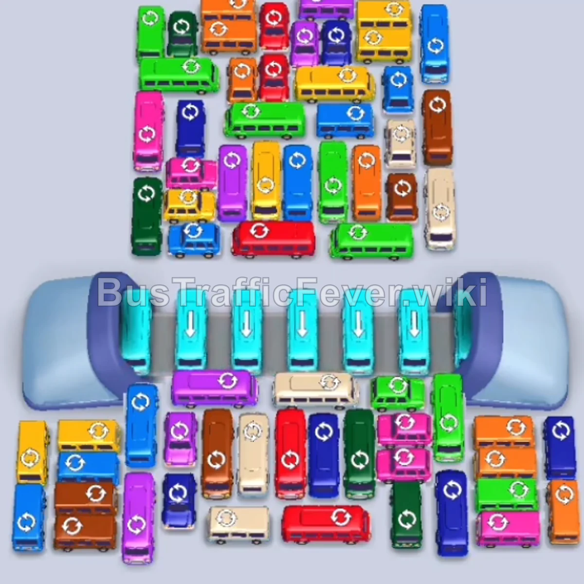 Bus Traffic Fever Level 167