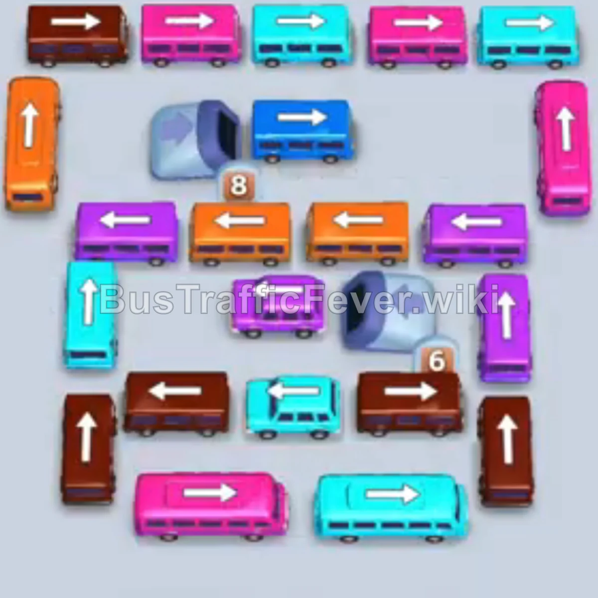 Bus Traffic Fever Level 17