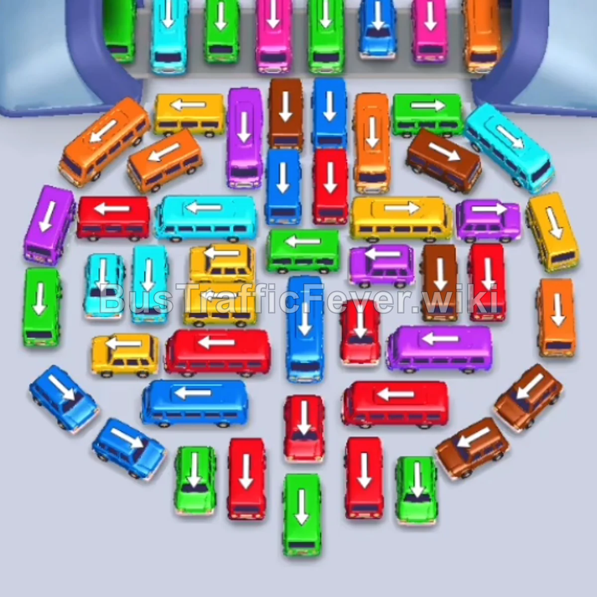 Bus Traffic Fever Level 170