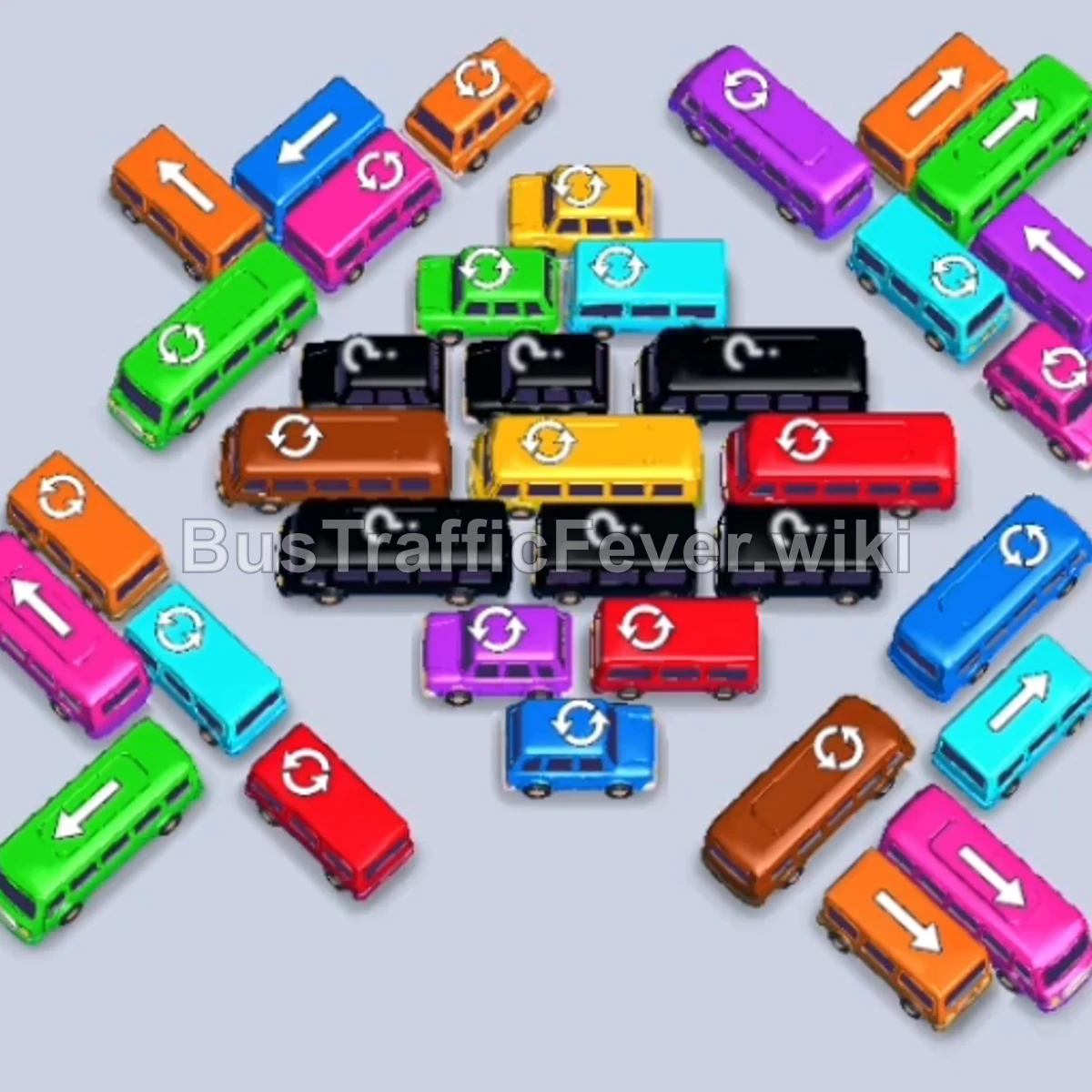 Bus Traffic Fever Level 173