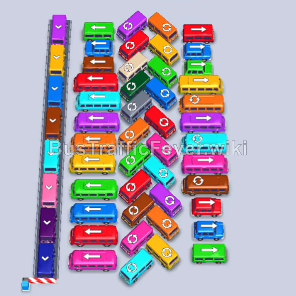Bus Traffic Fever Level 178