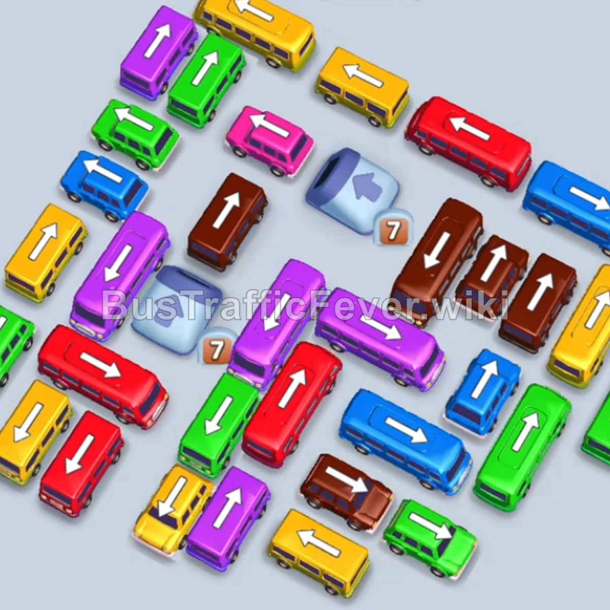 Bus Traffic Fever Level 18