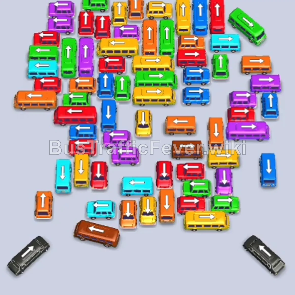Bus Traffic Fever Level 180