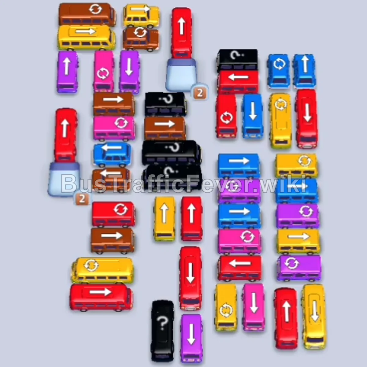 Bus Traffic Fever Level 182