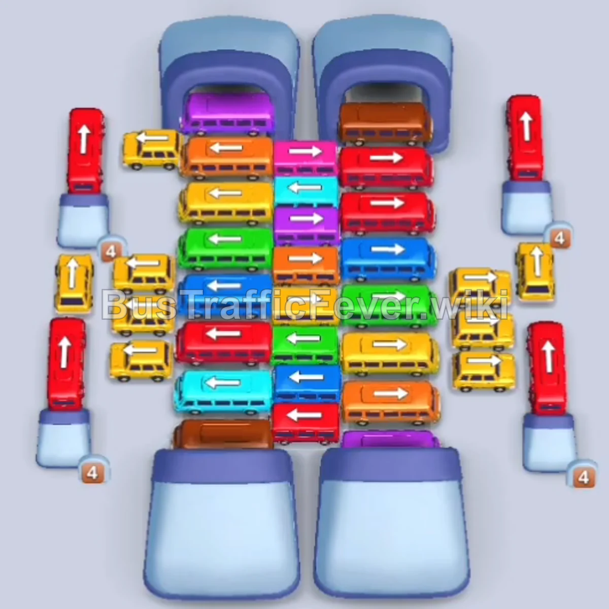 Bus Traffic Fever Level 188