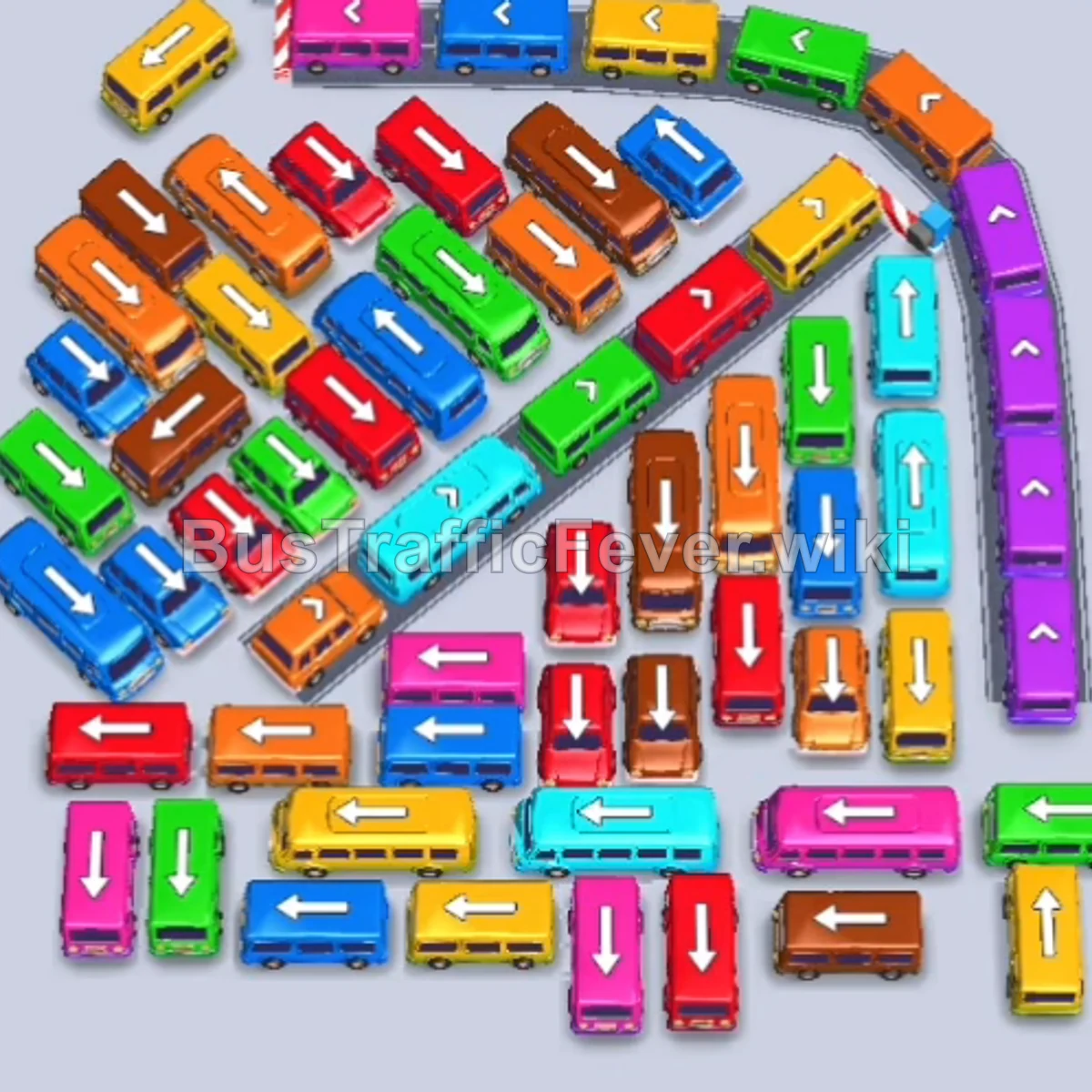 Bus Traffic Fever Level 190