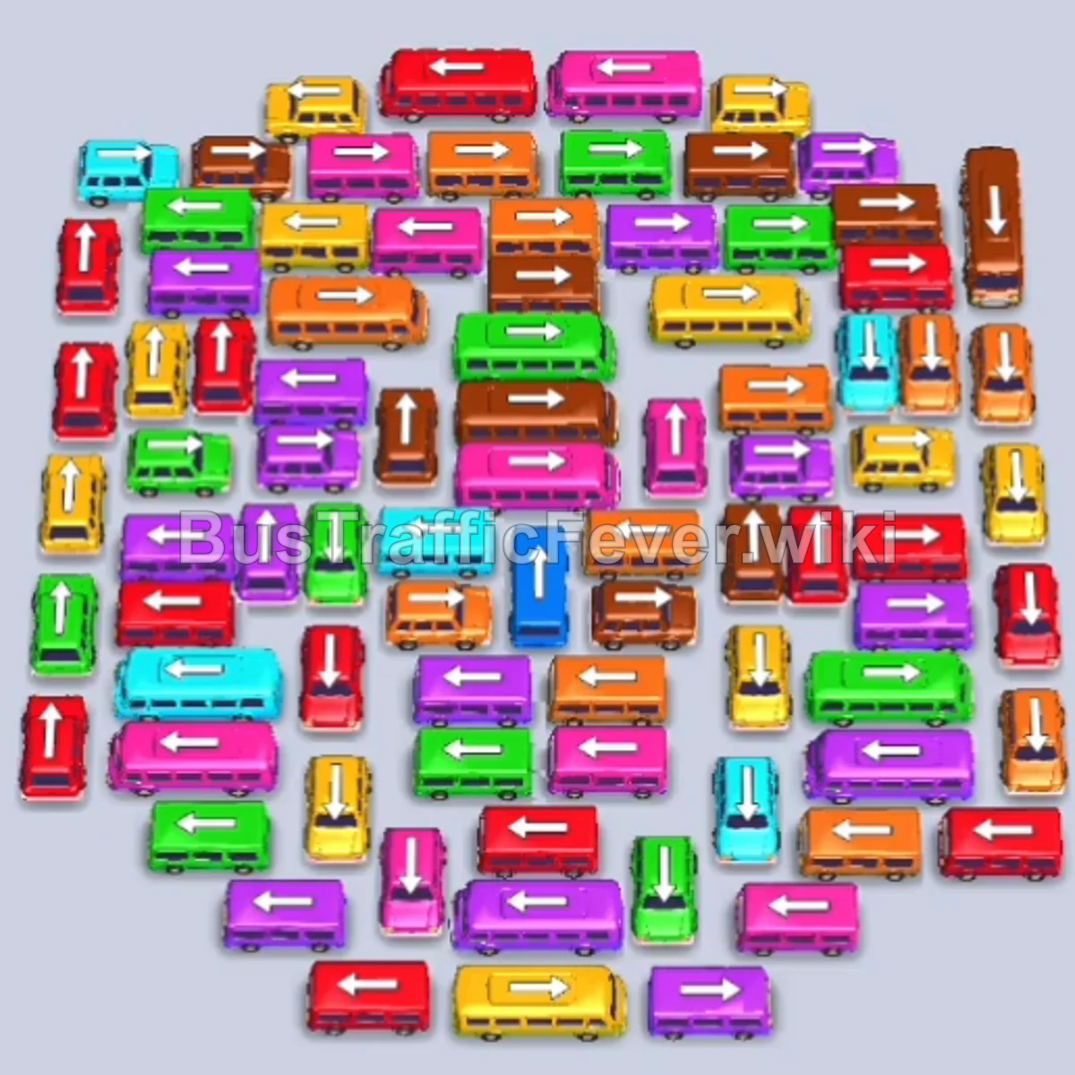 Bus Traffic Fever Level 196