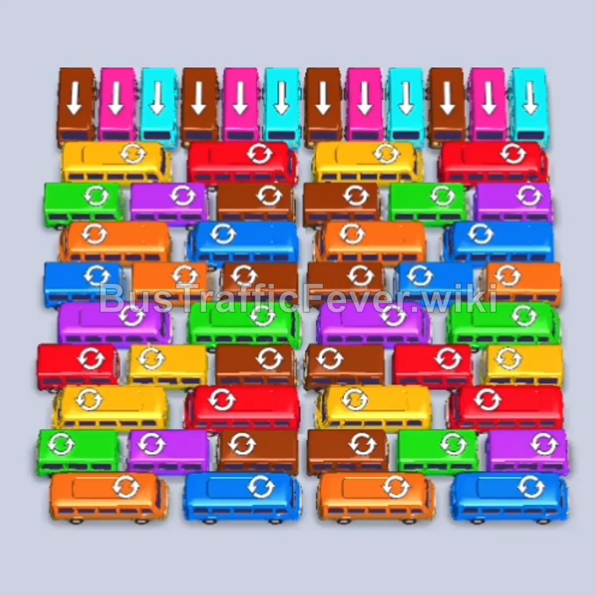 Bus Traffic Fever Level 198