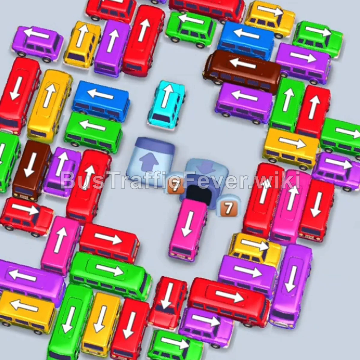 Bus Traffic Fever Level 20