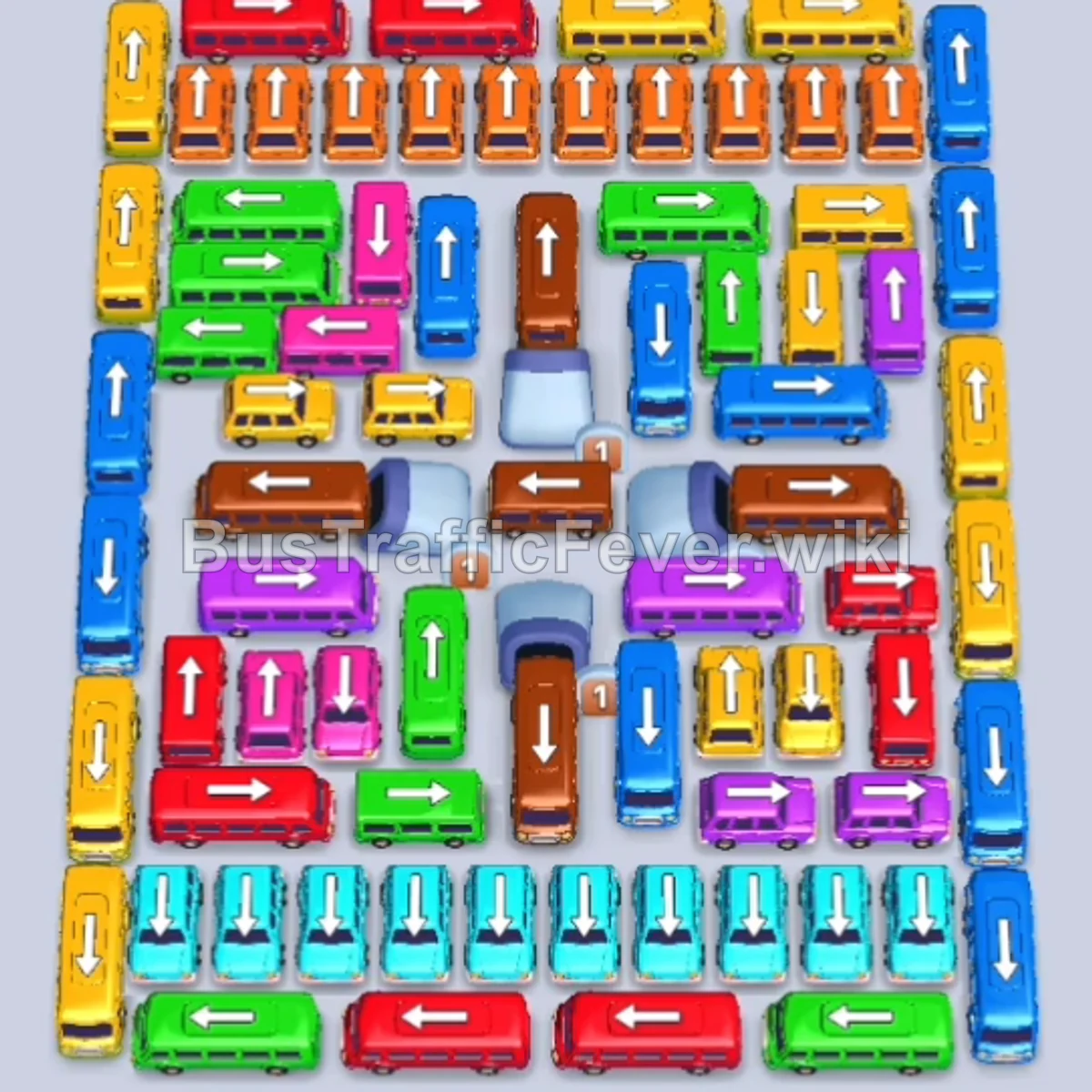 Bus Traffic Fever Level 205