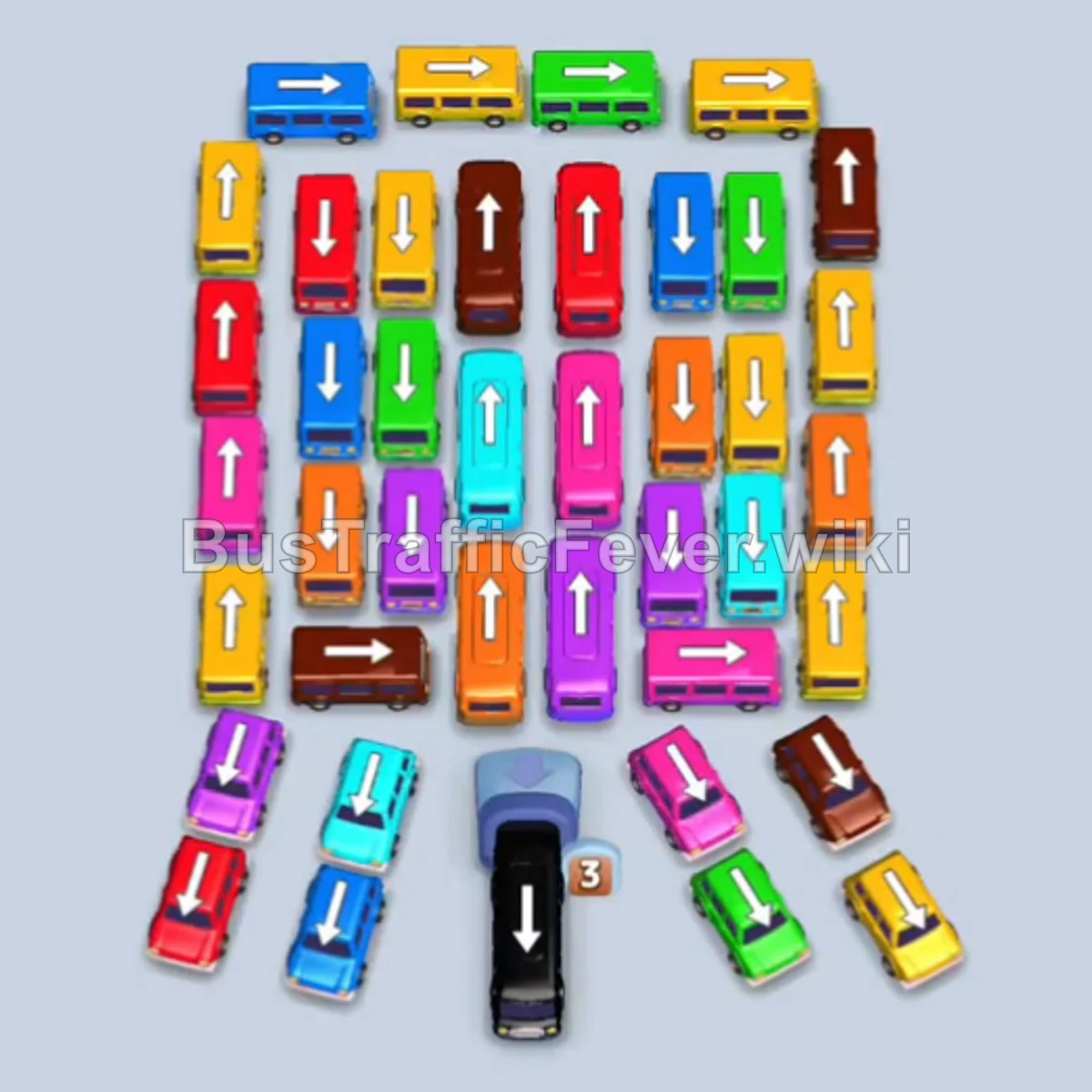 Bus Traffic Fever Level 206