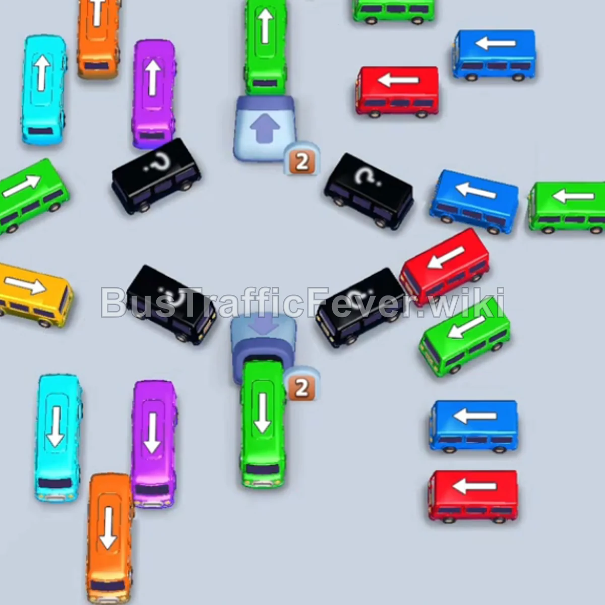 Bus Traffic Fever Level 24