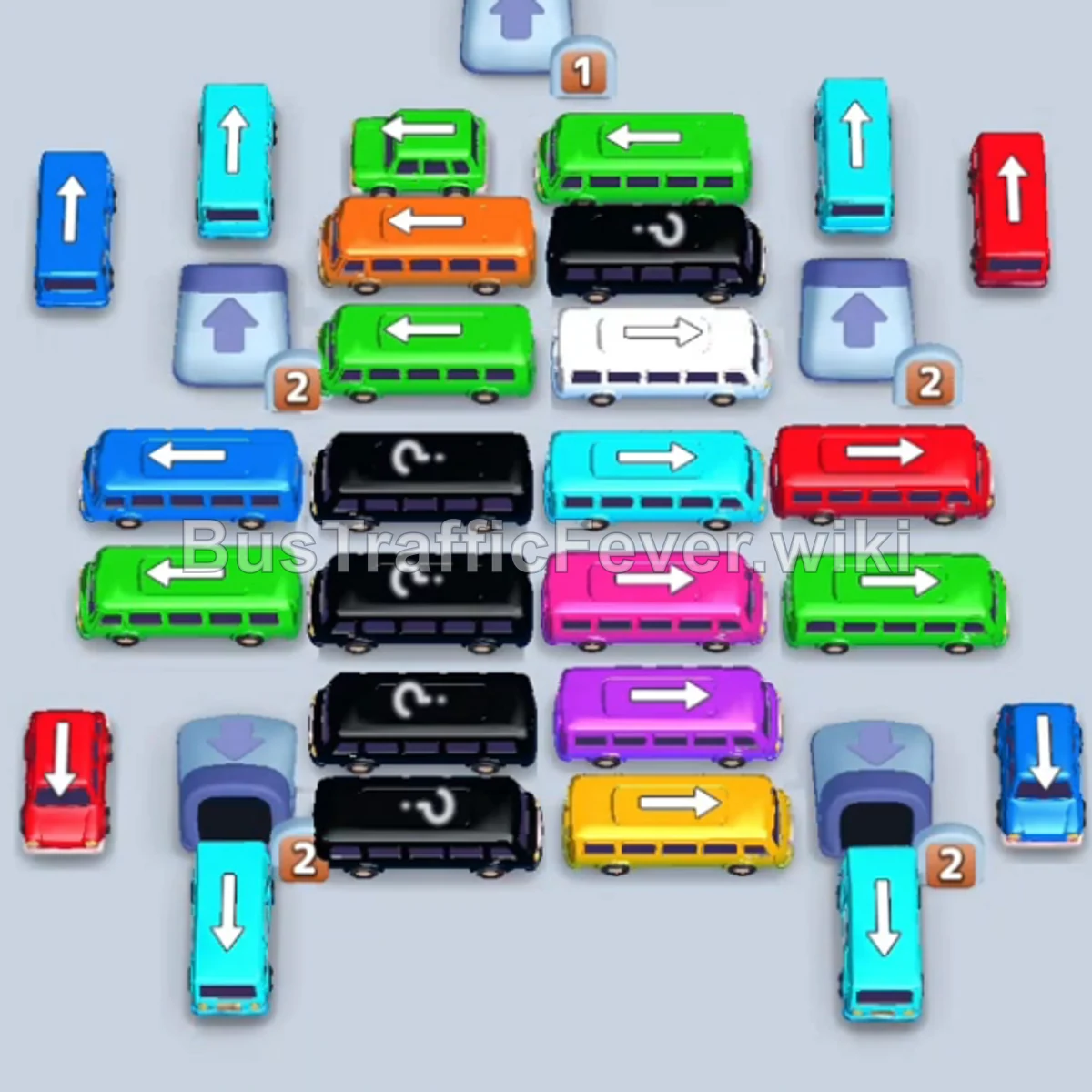 Bus Traffic Fever Level 25