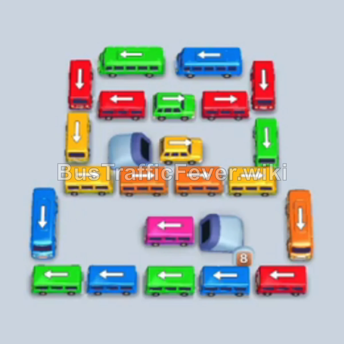 Bus Traffic Fever Level 252