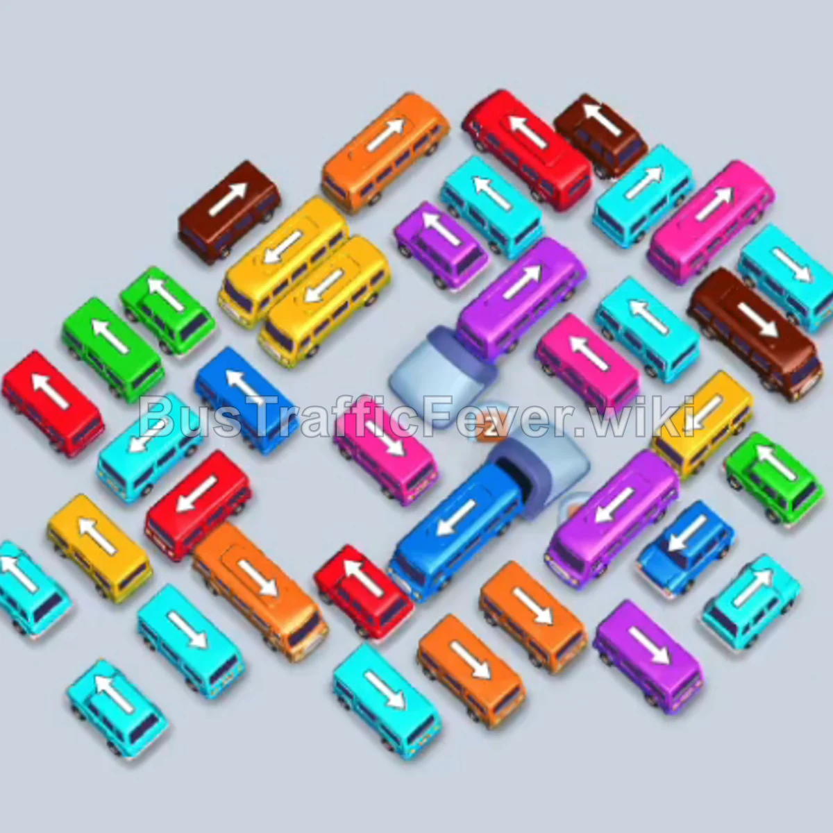 Bus Traffic Fever Level 266