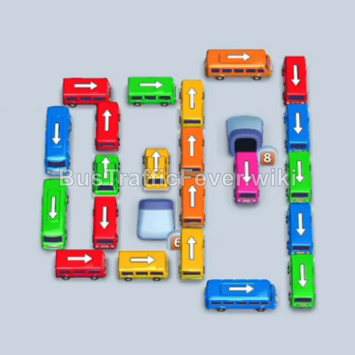 Bus Traffic Fever Level 283