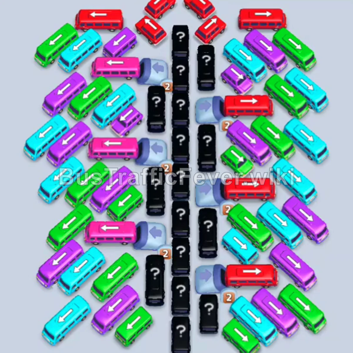 Bus Traffic Fever Level 305