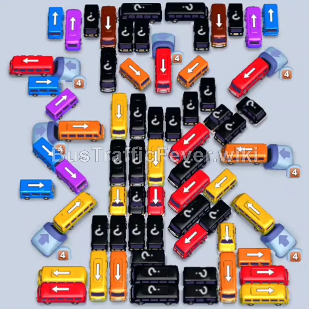 Bus Traffic Fever Level 307