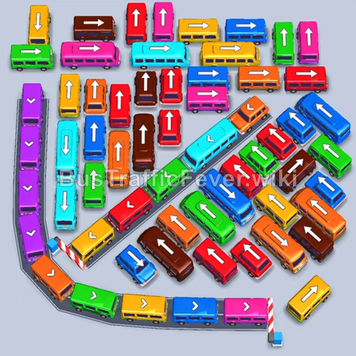 Bus Traffic Fever Level 324