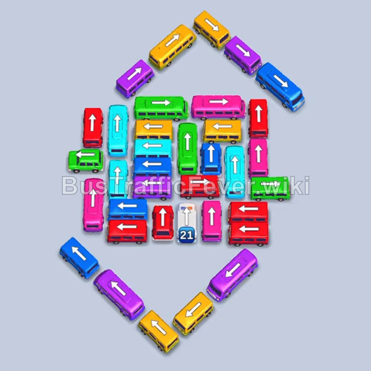 Bus Traffic Fever Level 328