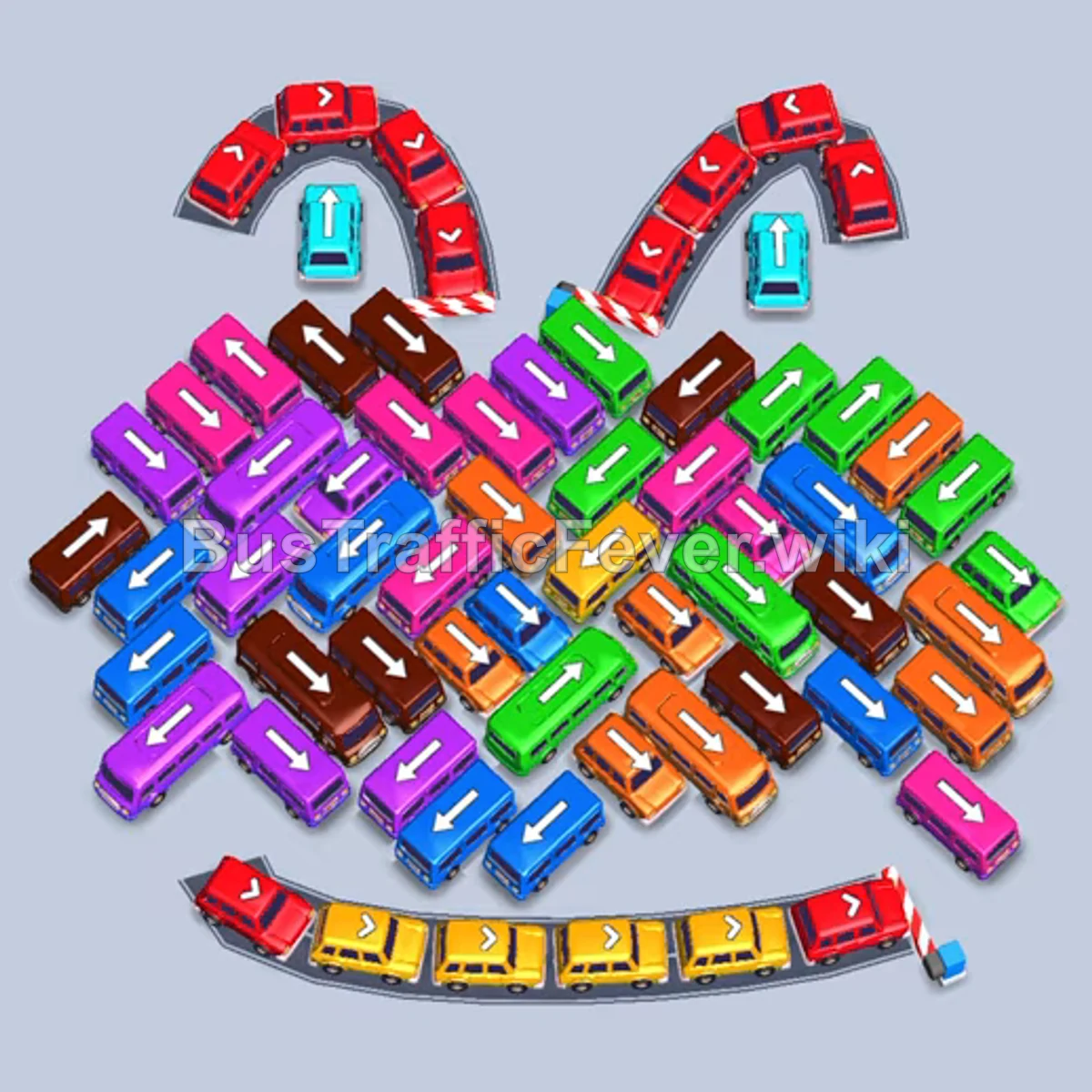Bus Traffic Fever Level 337