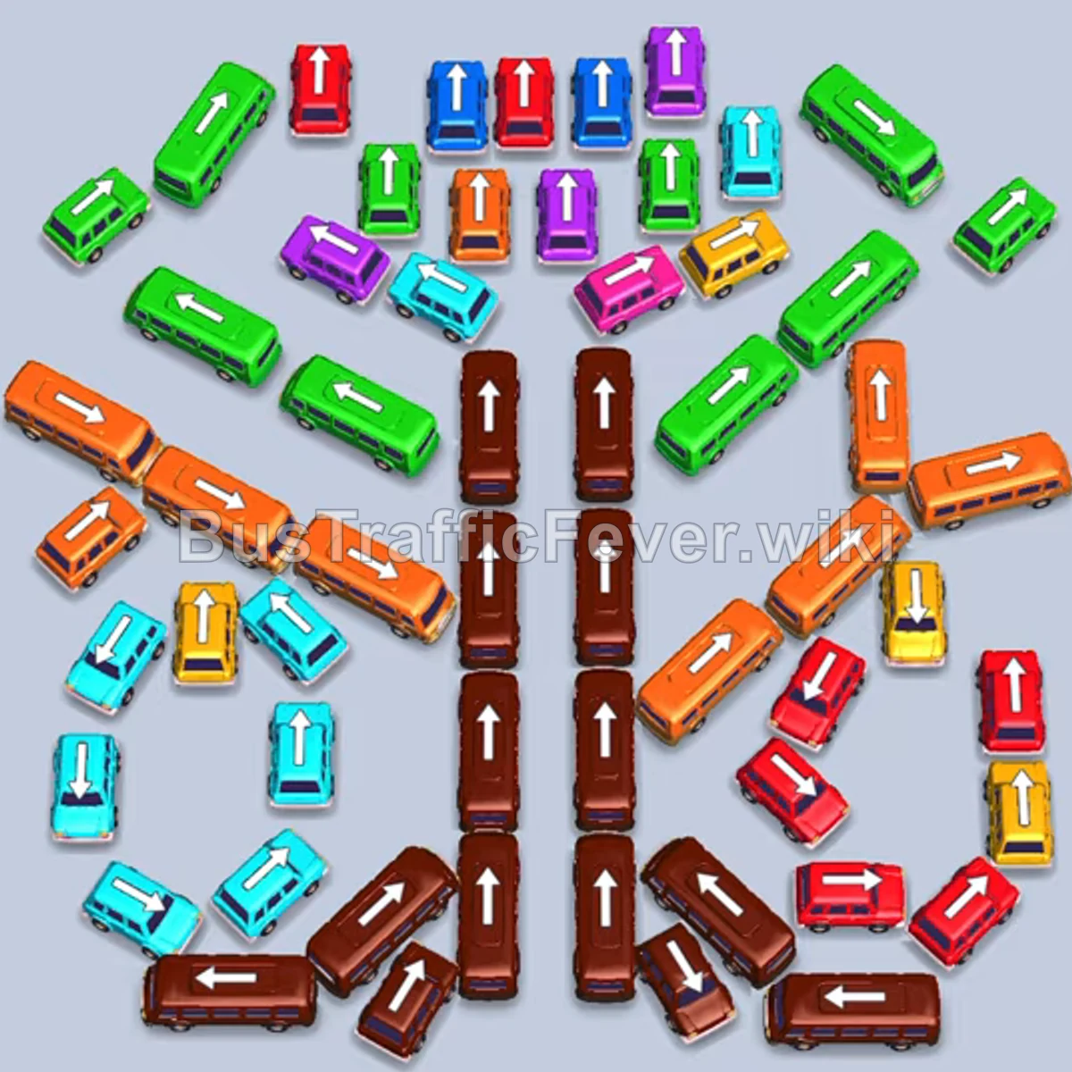 Bus Traffic Fever Level 340