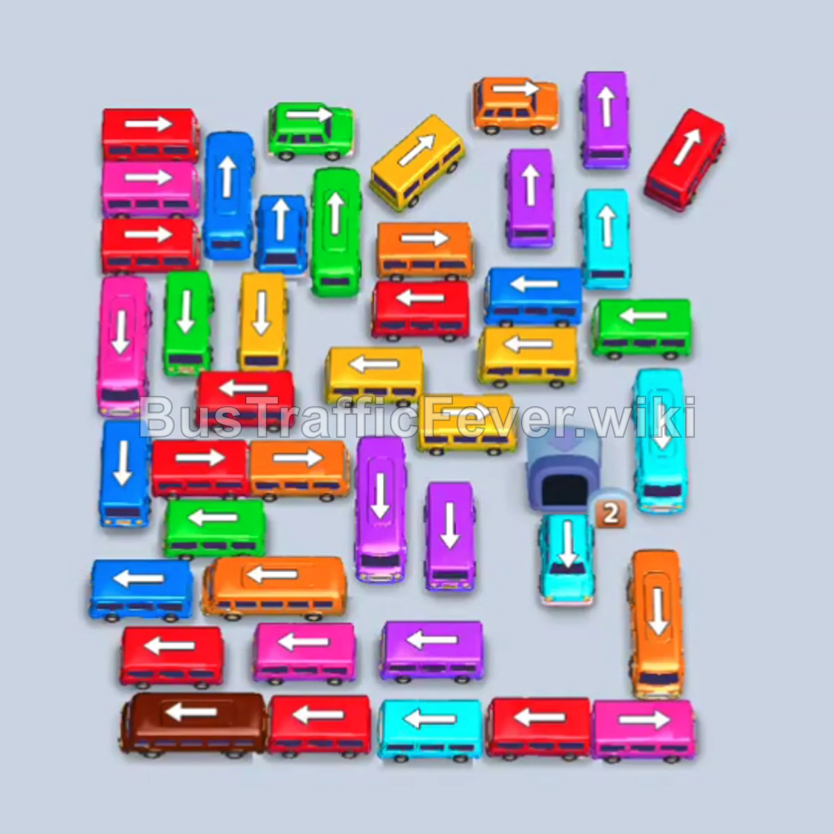 Bus Traffic Fever Level 344