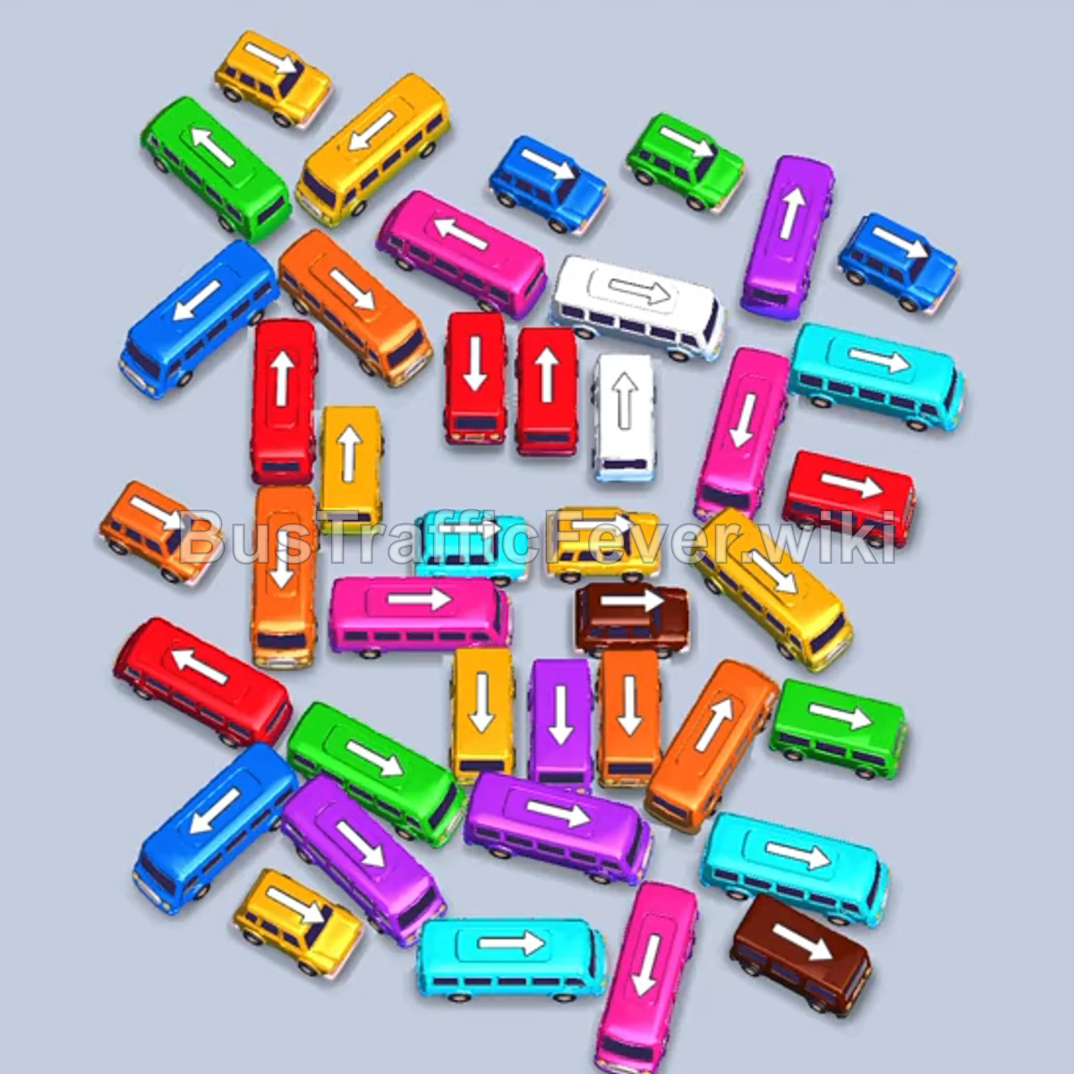 Bus Traffic Fever Level 354