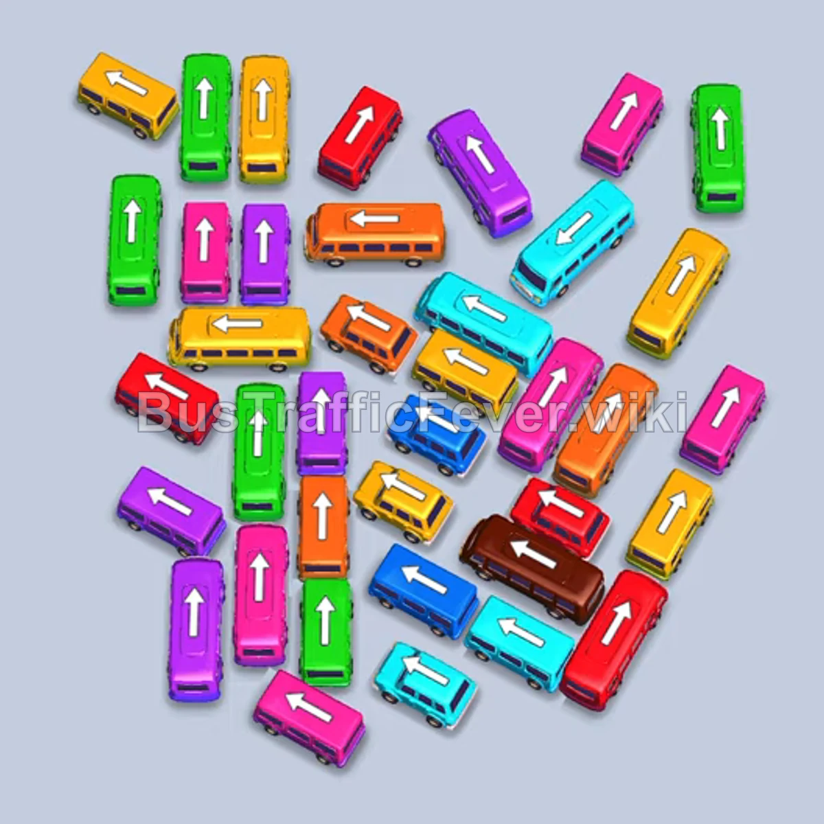 Bus Traffic Fever Level 355