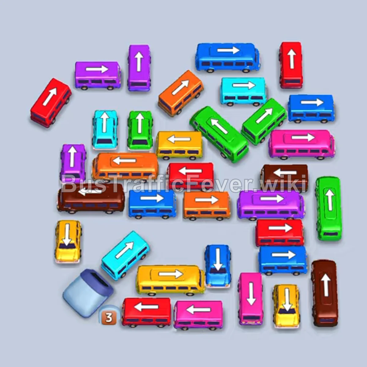 Bus Traffic Fever Level 368