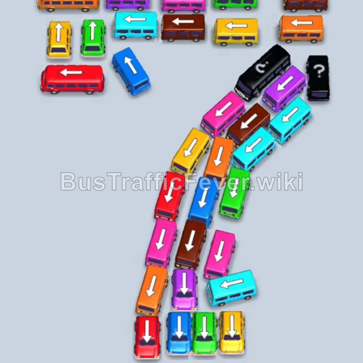 Bus Traffic Fever Level 50