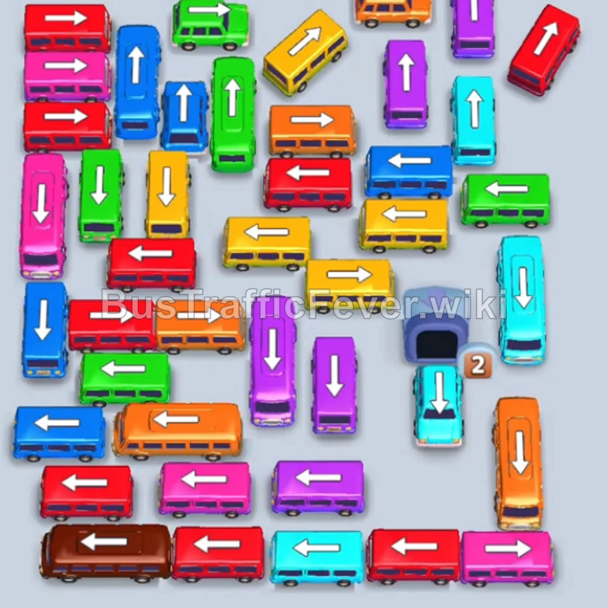 Bus Traffic Fever Level 52