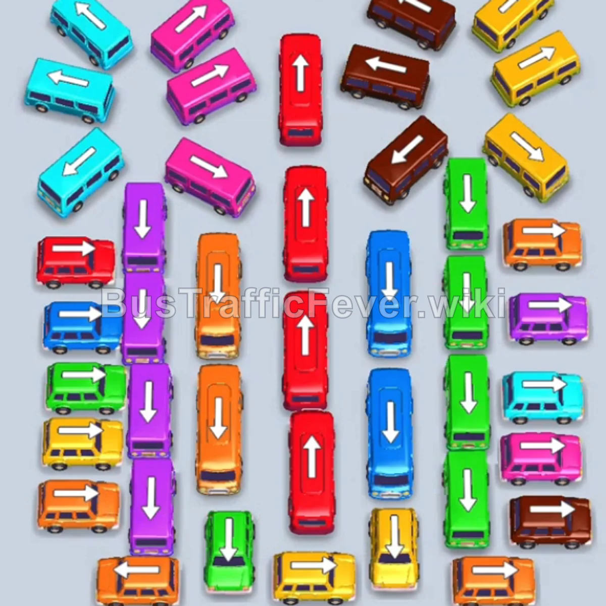 Bus Traffic Fever Level 54